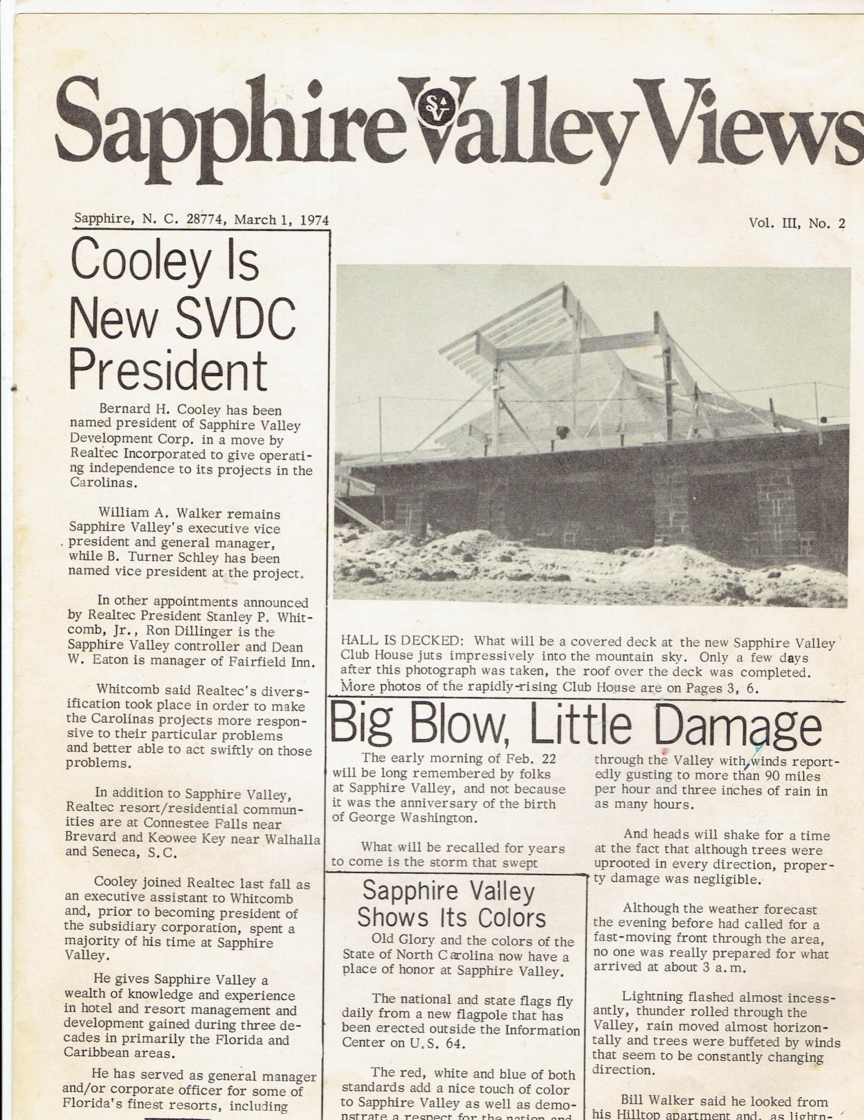 Sapphire Valley Views 